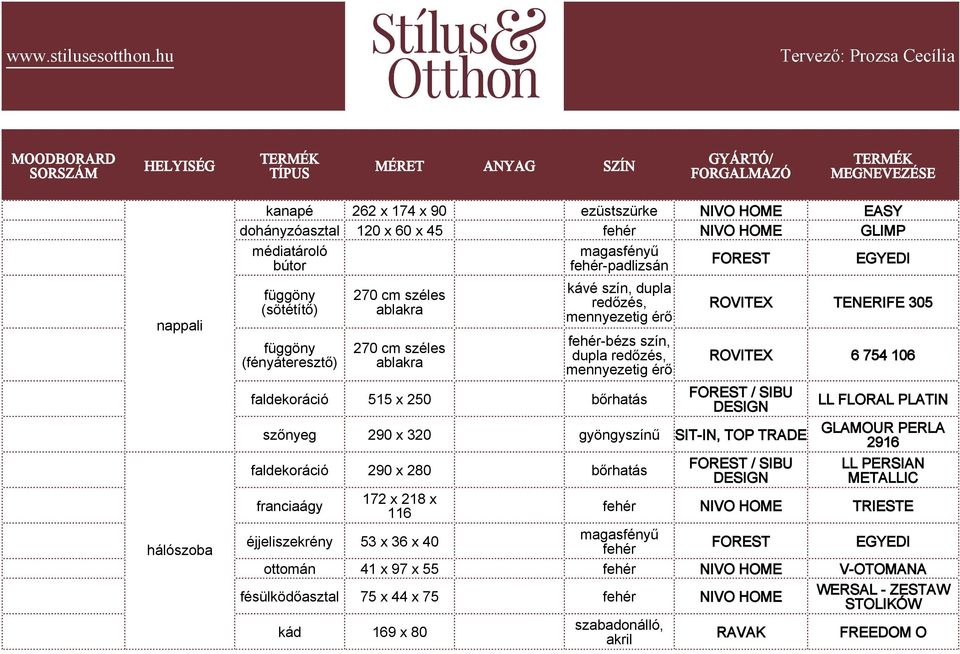 gyöngyszínű SIT-IN, TOP TRADE faldekoráció 290 x 280 bőrhatás franciaágy 172 x 218 x 116 / SIBU LL FLORAL PLATIN GLAMOUR PERLA 2916 LL PERSIAN METALLIC NIVO HOME TRIESTE