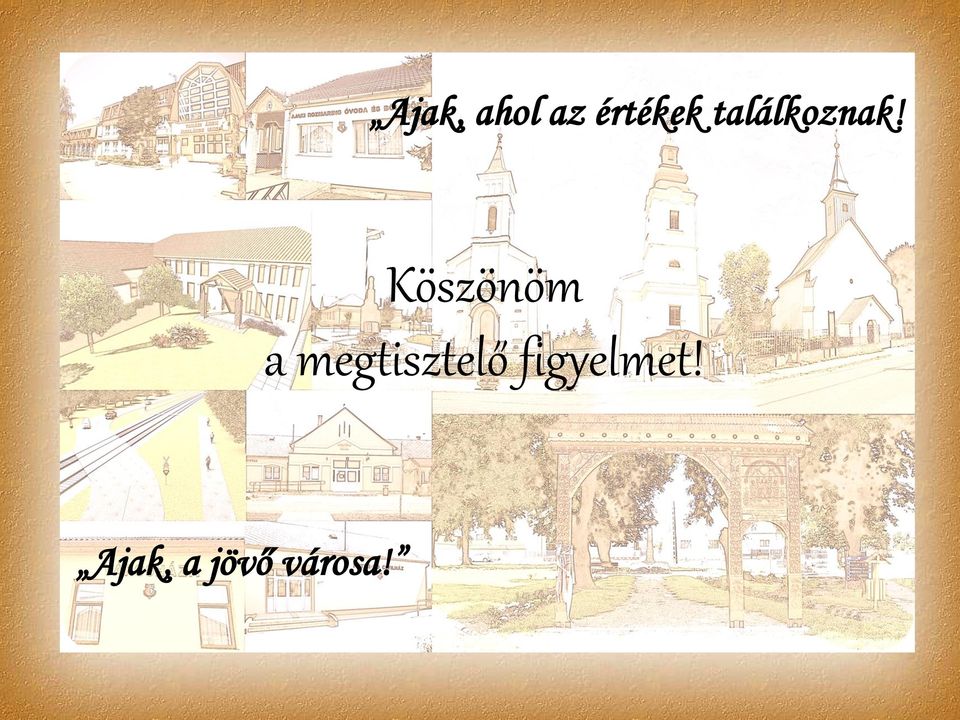 Köszönöm a megtisztelő