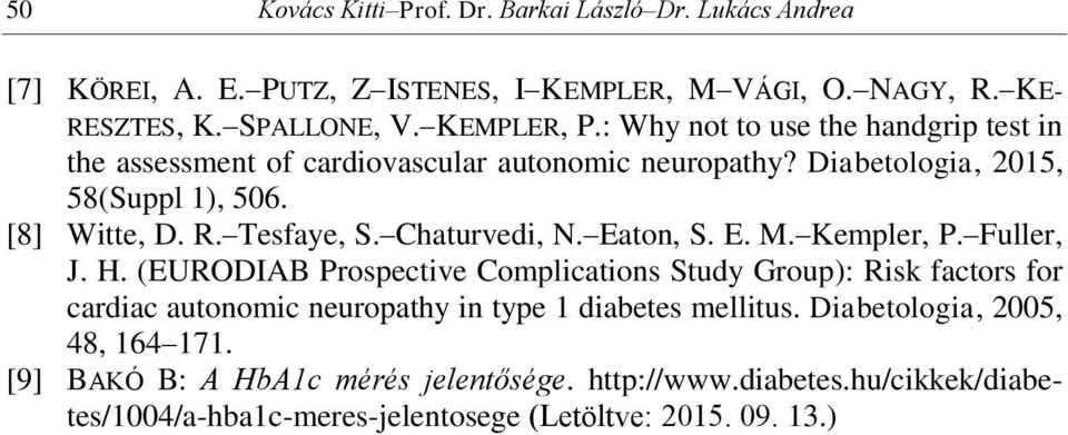 Chaturvedi, N. Eaton, S. E. M. Kempler, P. Fuller, J. H.