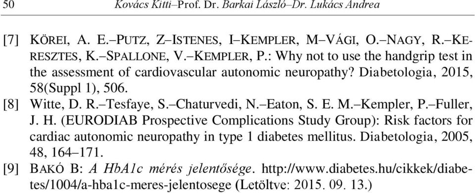 Chaturvedi, N. Eaton, S. E. M. Kempler, P. Fuller, J. H.