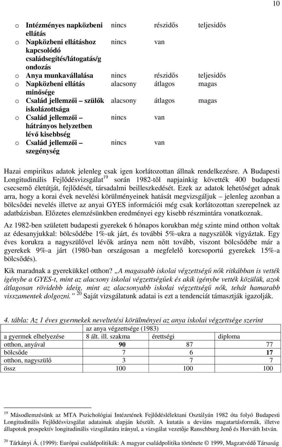 szegénység nincs van Hazai empirikus adatok jelenleg csak igen korlátozottan állnak rendelkezésre.