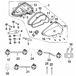 F05.1 消音器总成 F05.1 SPORTY MUFFLER PART 1 47100B20T006 KIPUFOGÓ KPL kat.nélkül 1 KIPUFOGÓ KPL 47100B0300AZ 1 KIPUFOGÓ KPL 25km/h 47100B0300BZ 1 #HIÁNYZIK 47100B03001Z 2 47200B20T003 KIPUFOGÓDOB kat.