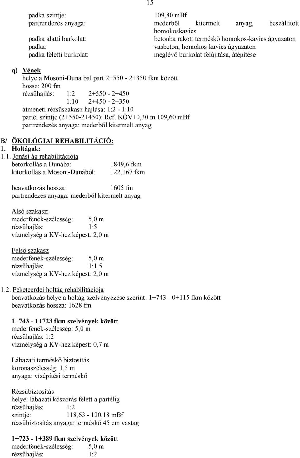 (2+550-2+450): Ref. KÖV+0,30 m 10