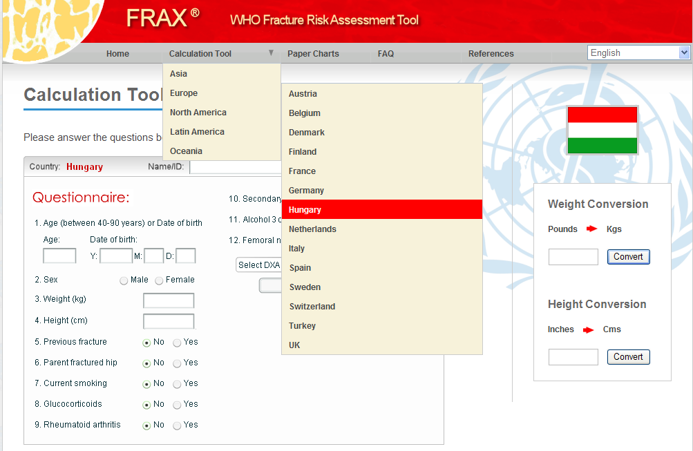 FRAX Intervenciós