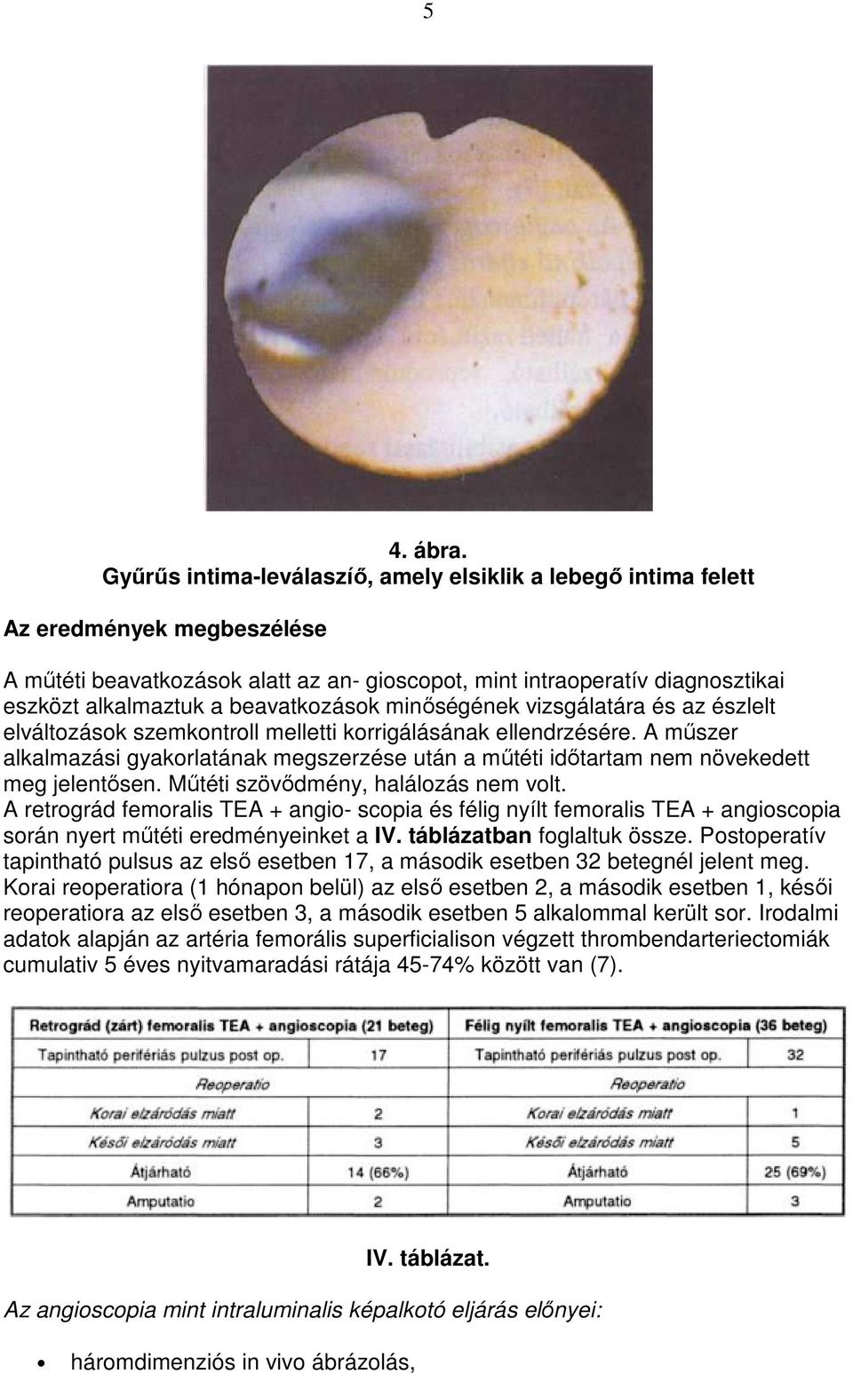 beavatkozások minıségének vizsgálatára és az észlelt elváltozások szemkontroll melletti korrigálásának ellendrzésére.