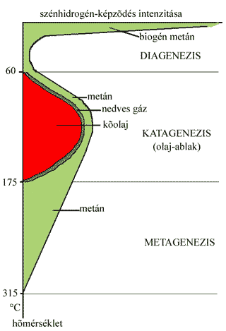 csapdázódáshoz szükség van anyakőzetre, tároló kőzetre és záró kőzetre is, valamint a morfológia kedvező helyzeteire Álatlában