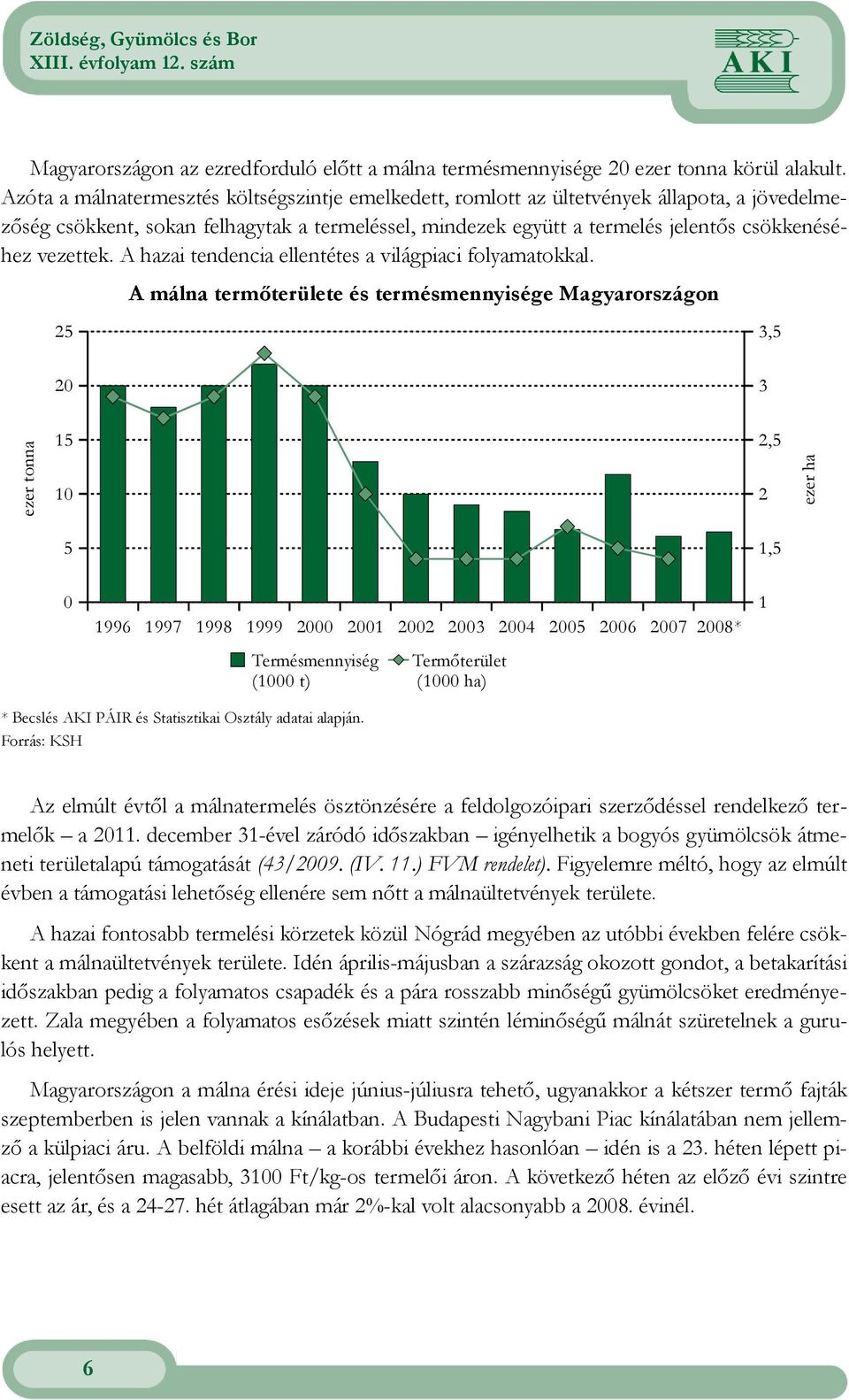 vezettek. A hazai tendencia ellentétes a világpiaci folyamatokkal.