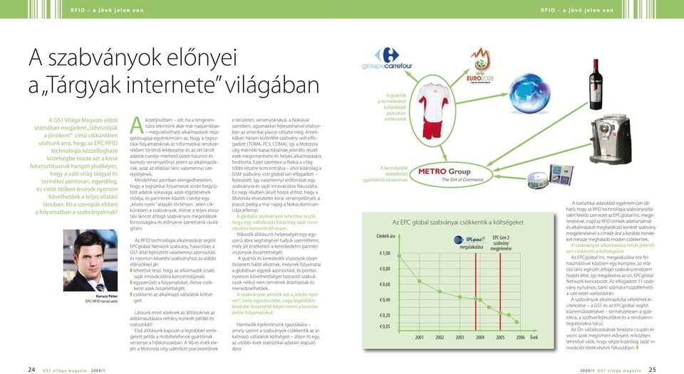 valós időben lesznek nyomon követhetőek a teljes ellátási láncban. Mi a szerepük ebben a folyamatban a szabványoknak?