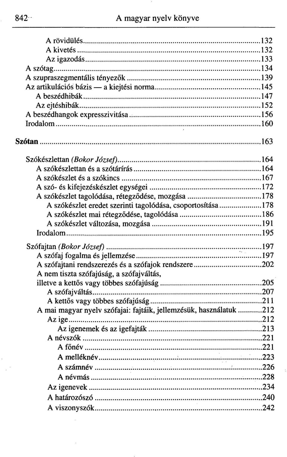 . 156 Irodalom 160 Szótan 163 Szókészlettan (Bokor József) 164 A szókészlettan és a szótárírás 164 A szókészlet és a szókincs 167 A szó- és kifejezéskészlet egységei 172 A szókészlet tagolódása,