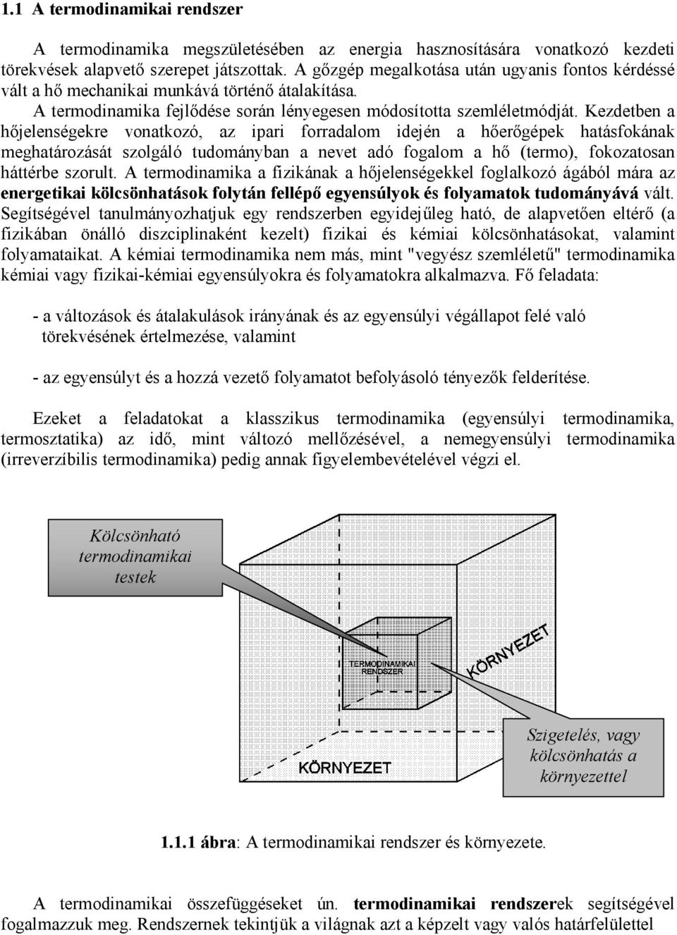 Kezdetben a hőjelenségekre vonatkozó, az par forradalom dején a hőerőgépek hatásfokának meghatározását szolgáló tudományban a nevet adó fogalom a hő (termo), fokozatosan háttérbe szorult.