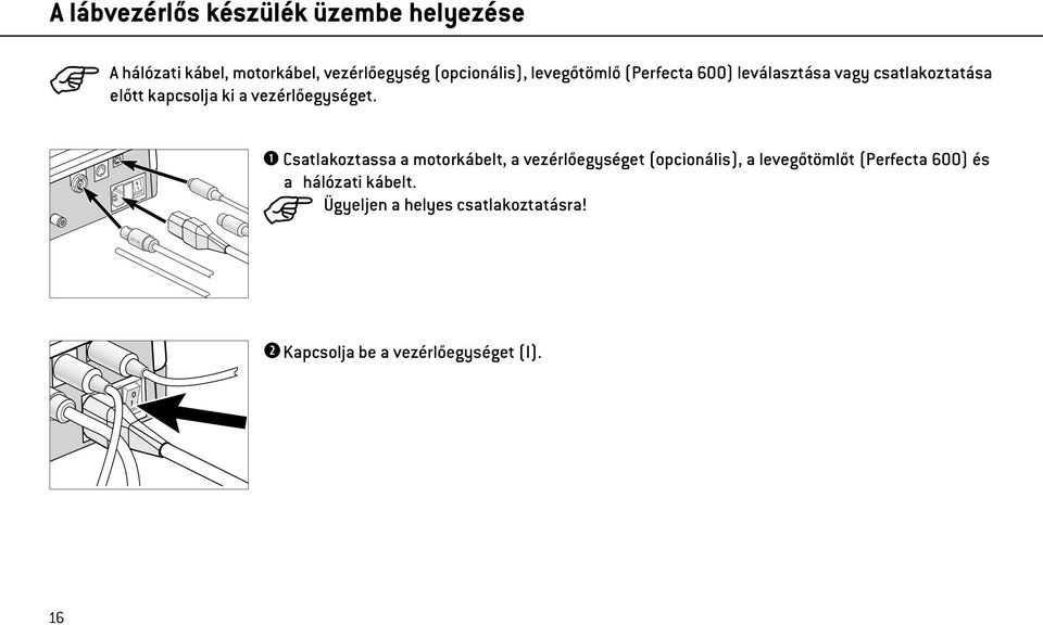 vezérlőegységet.