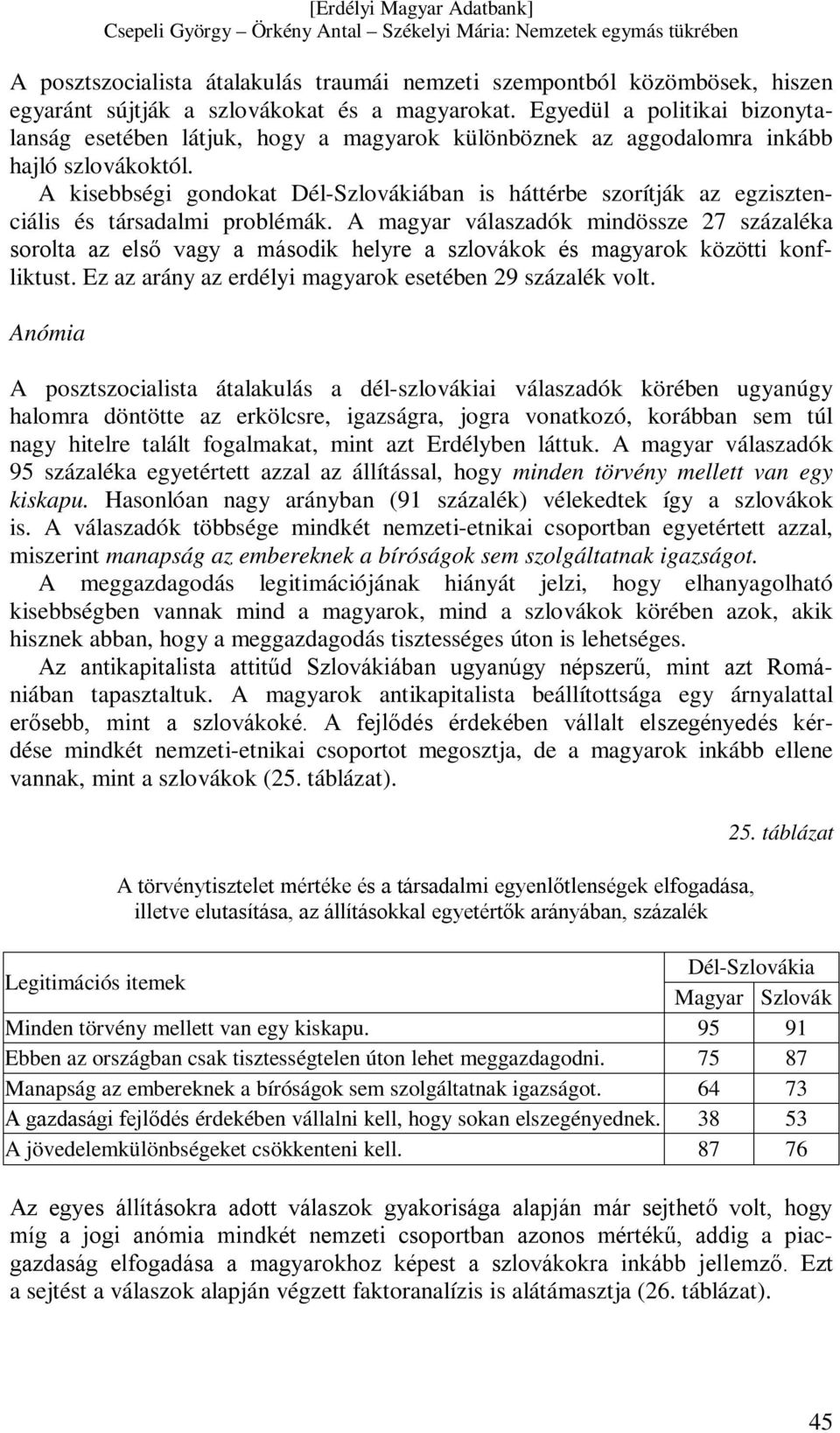 A kisebbségi gondokat Dél-Szlovákiában is háttérbe szorítják az egzisztenciális és társadalmi problémák.