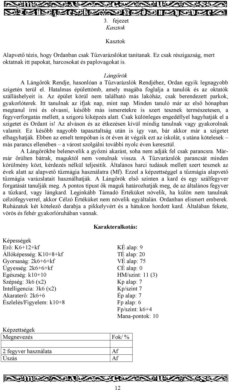 Az épület körül nem található más lakóház, csak berendezett parkok, gyakorlóterek. Itt tanulnak az ifjak nap, mint nap.