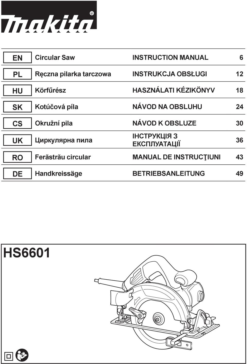 KÉZIKÖNYV 8 SK NÁVOD NA OBSLUHU