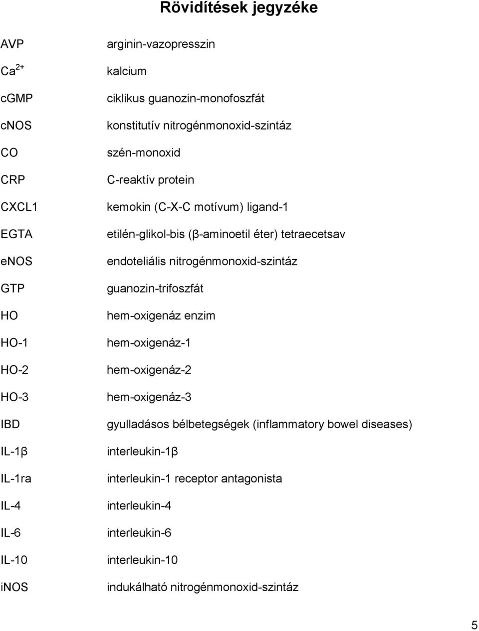 (β-aminoetil éter) tetraecetsav endoteliális nitrogénmonoxid-szintáz guanozin-trifoszfát hem-oxigenáz enzim hem-oxigenáz-1 hem-oxigenáz-2 hem-oxigenáz-3