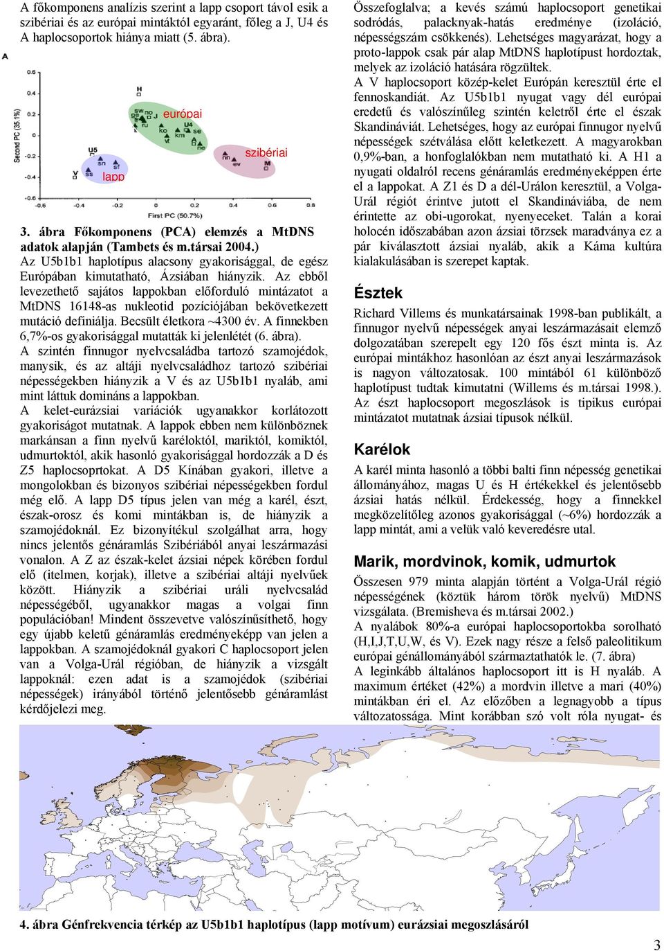 Az ebből levezethető sajátos lappokban előforduló mintázatot a MtDNS 16148-as nukleotid pozíciójában bekövetkezett mutáció definiálja. Becsült életkora ~4300 év.