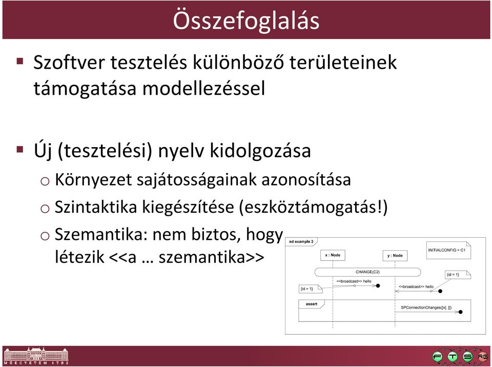 Környezet sajátosságainak azonosítása o Szintaktika