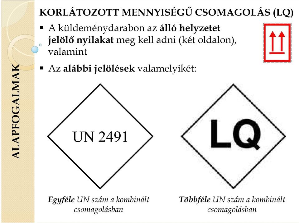 (két oldalon), valamint Az alábbi jelölések valamelyikét: Egyféle