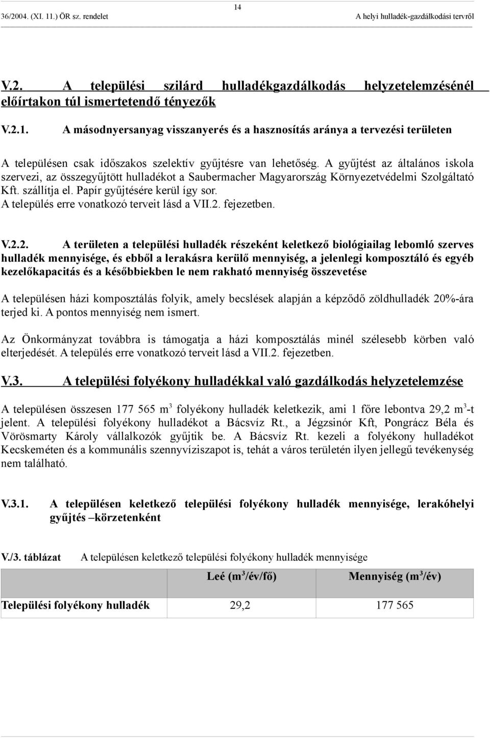 A település erre vonatkozó terveit lásd a VII.2.