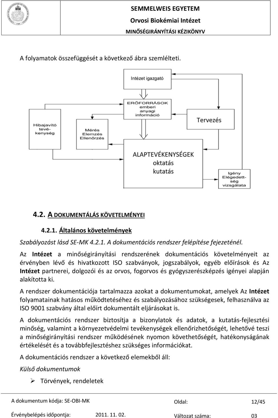 fogorvos és gyógyszerészképzés igényei alapján alakította ki.