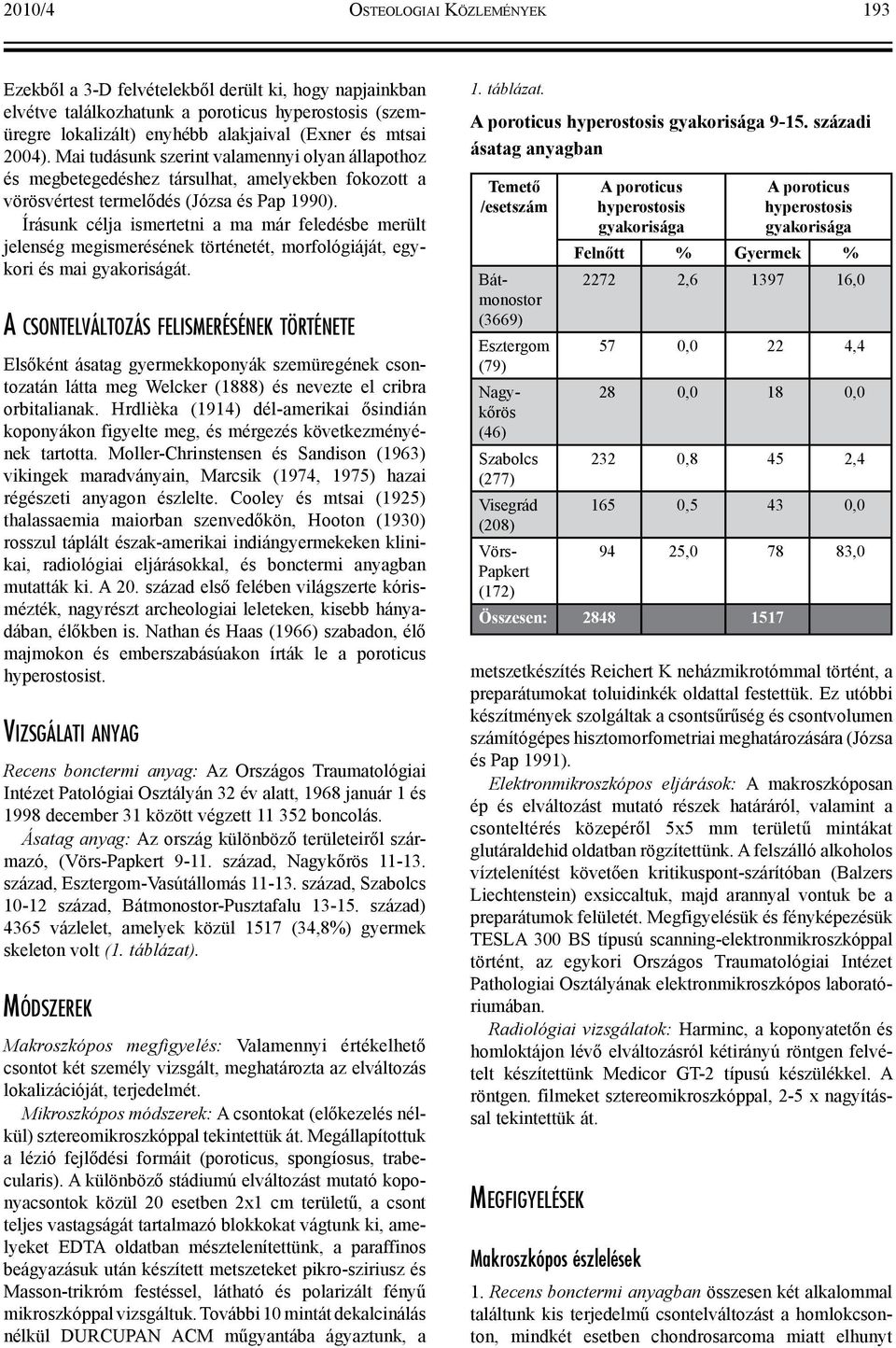 Írásunk célja ismertetni a ma már feledésbe merült jelenség megismerésének történetét, morfológiáját, egykori és mai gyakoriságát.