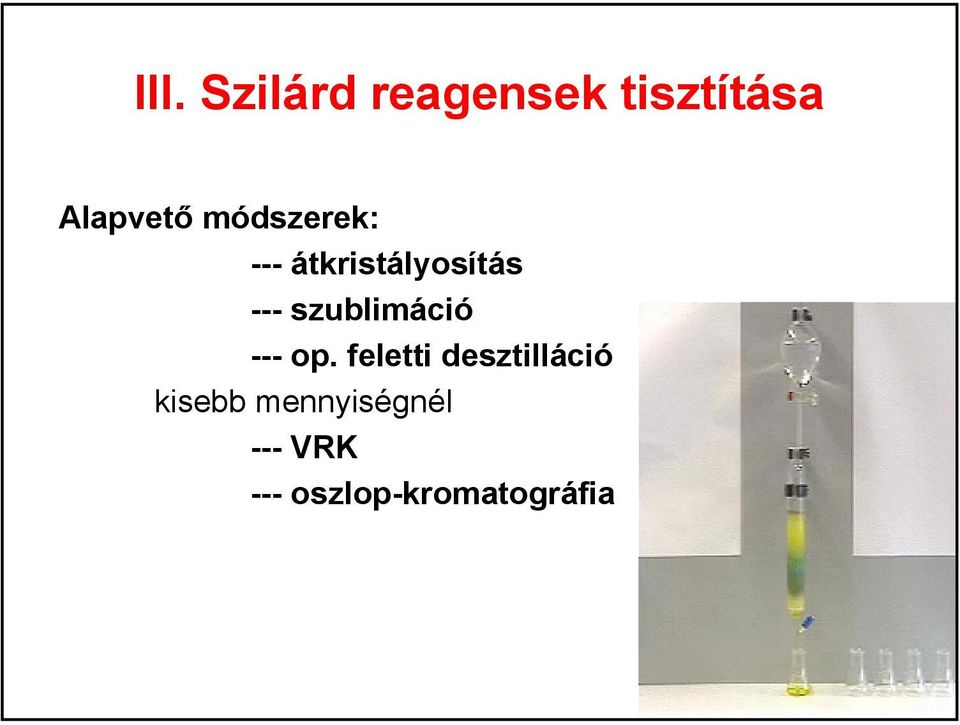 szublimáció --- op.