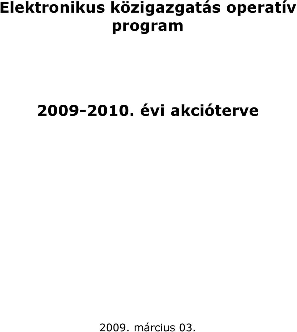 program 2009-2010.