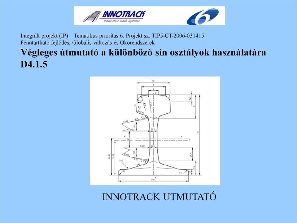 Globális változás és Ökorendszerek Végleges útmutató a