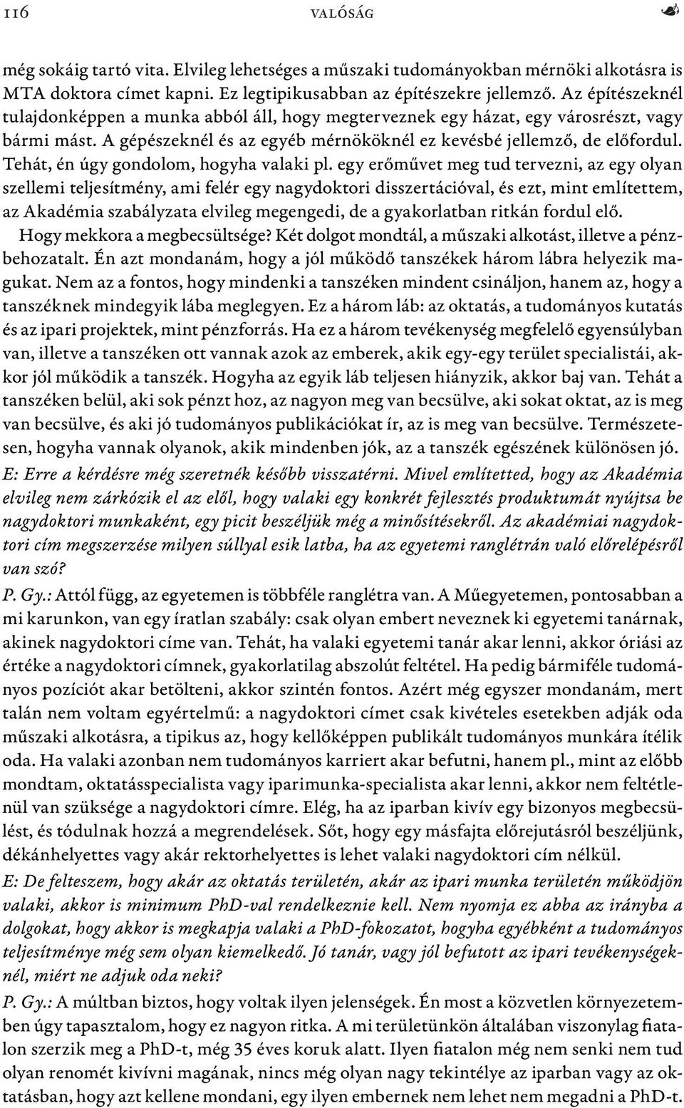 Tehát, én úgy gondolom, hogyha valaki pl.
