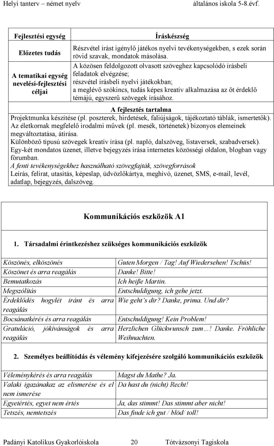 egyszerű szövegek írásához. A fejlesztés tartalma Projektmunka készítése (pl. poszterek, hirdetések, faliújságok, tájékoztató táblák, ismertetők). Az életkornak megfelelő irodalmi művek (pl.