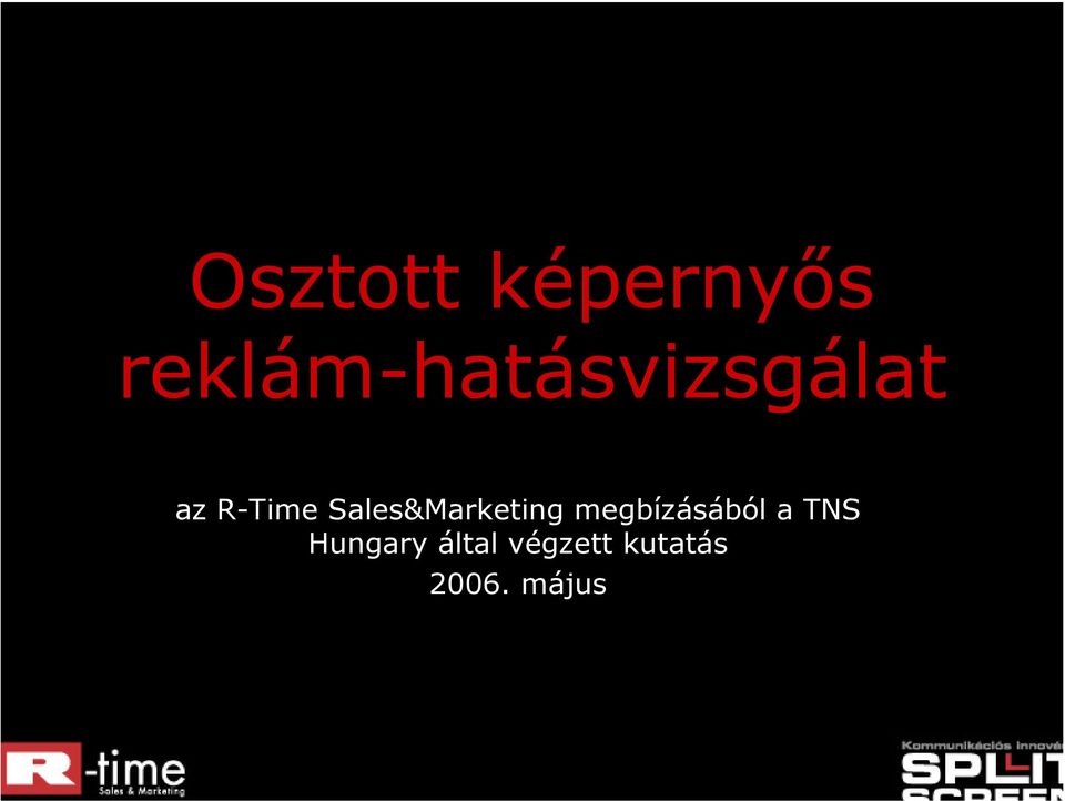 Sales&Marketing megbízásából a