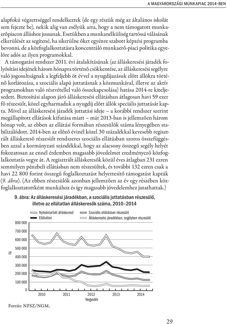 Esetükben a munkanélküliség tartóssá válásának elkerülését az segítené, ha sikerülne őket egyénre szabott képzési programba bevonni, de a közfoglalkoztatásra koncentráló munkaerő-piaci politika