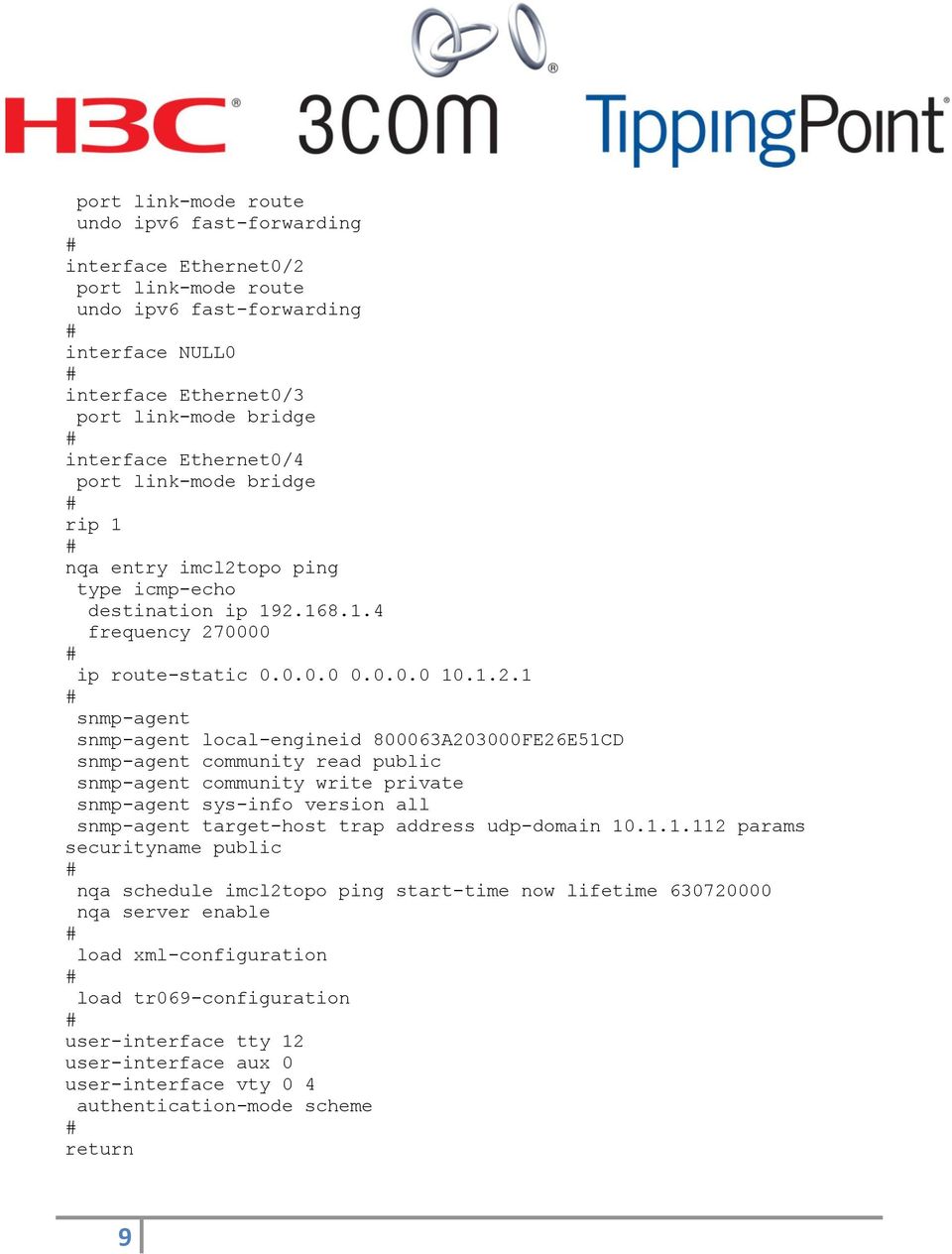 opo ping type icmp-echo destination ip 192.