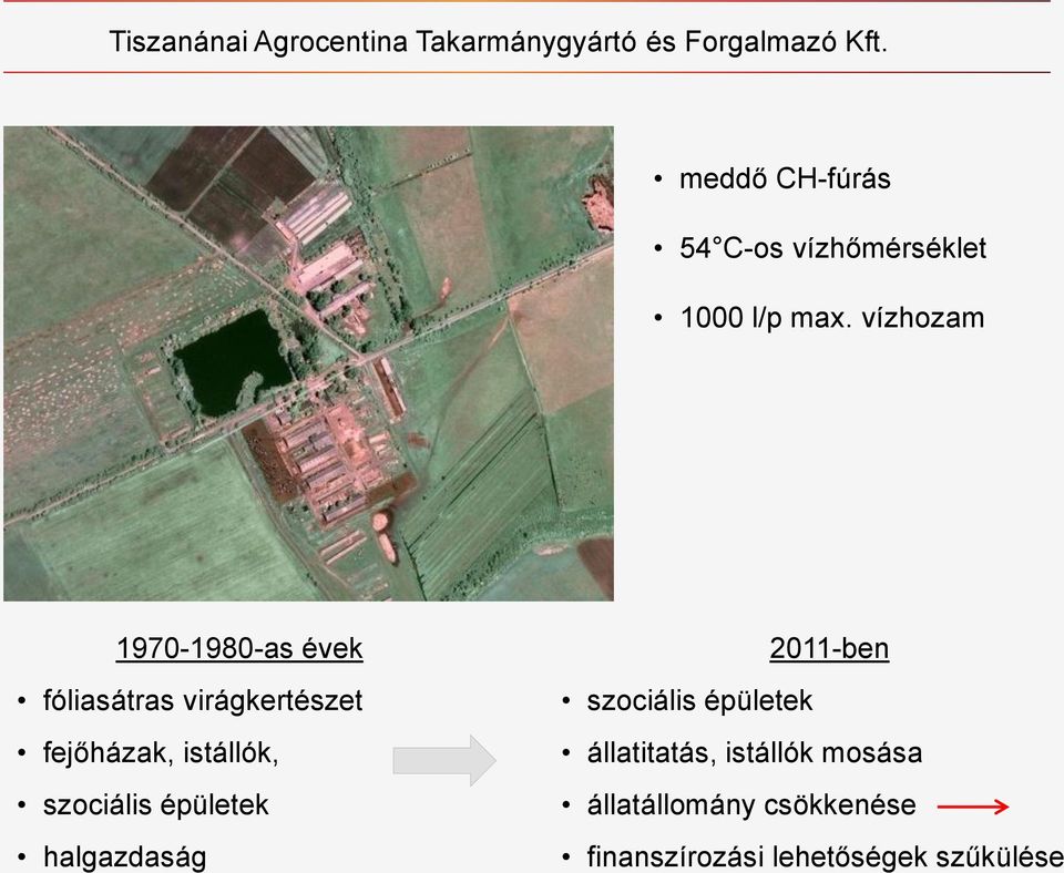 vízhozam 1970-1980-as évek fóliasátras virágkertészet fejőházak, istállók,