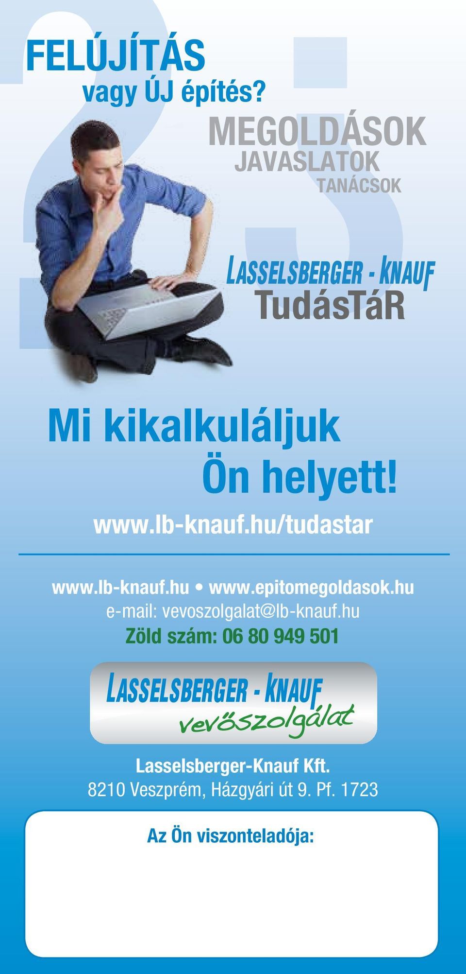 hu/tudastar www.lb-knauf.hu www.epitomegoldasok.