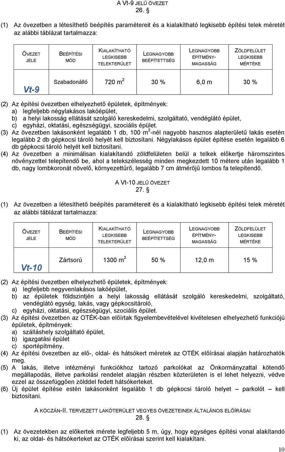 szolgáltató, vendéglátó épület, c) egyházi, oktatási, egészségügyi, szociális épület.