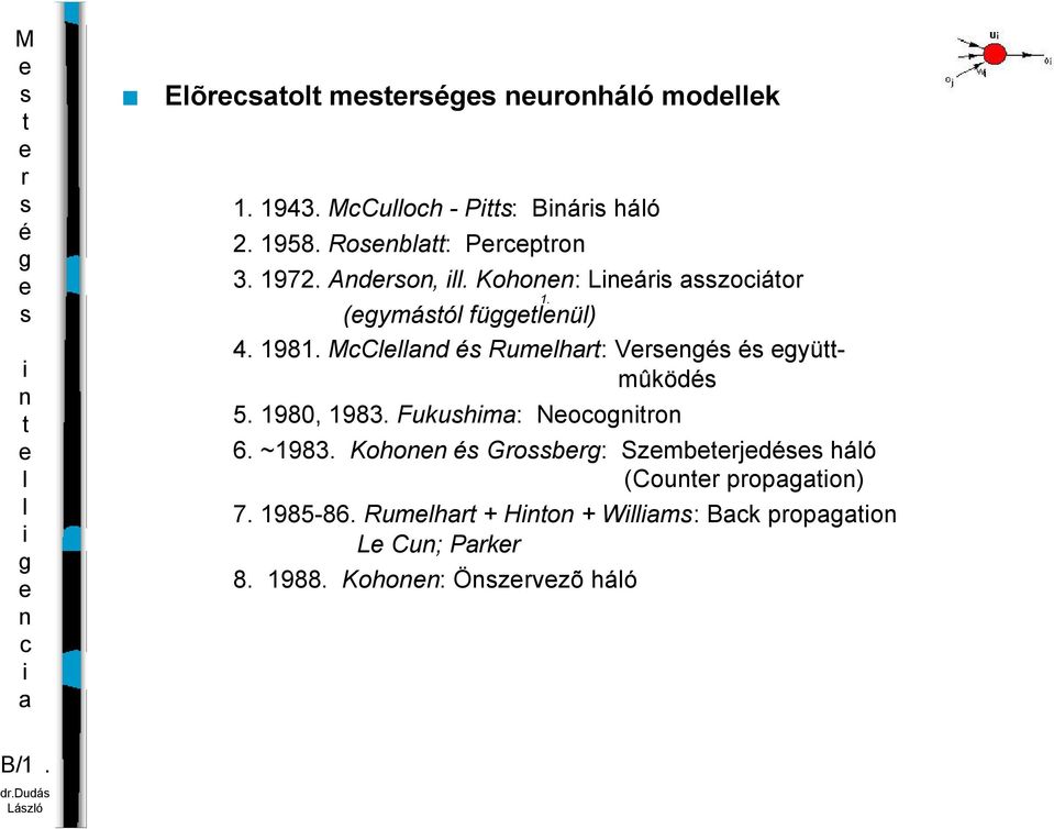 1980, 1983. Fukuhm: Nooo 6. ~1983. Koho Gob: Szmbjd háó (Cou popo) 7.