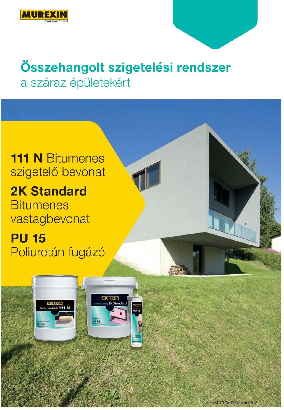 szigetelő bevonat 2K Standard Bitumenes