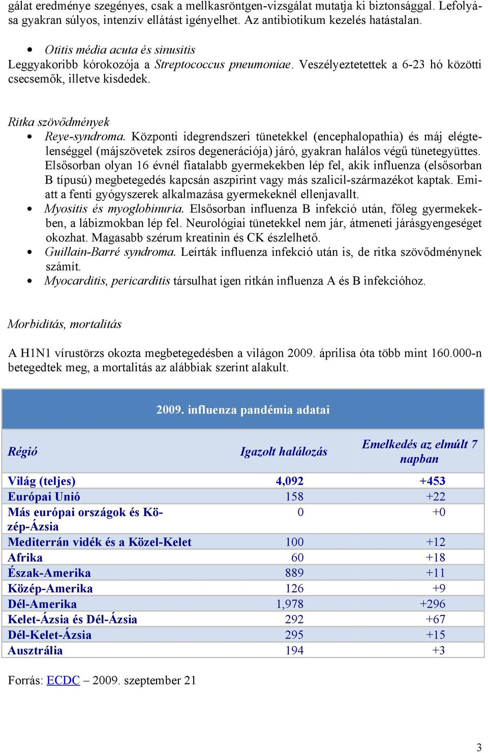 Központi idegrendszeri tünetekkel (encephalopathia) és máj elégtelenséggel (májszövetek zsíros degenerációja) járó, gyakran halálos végű tünetegyüttes.