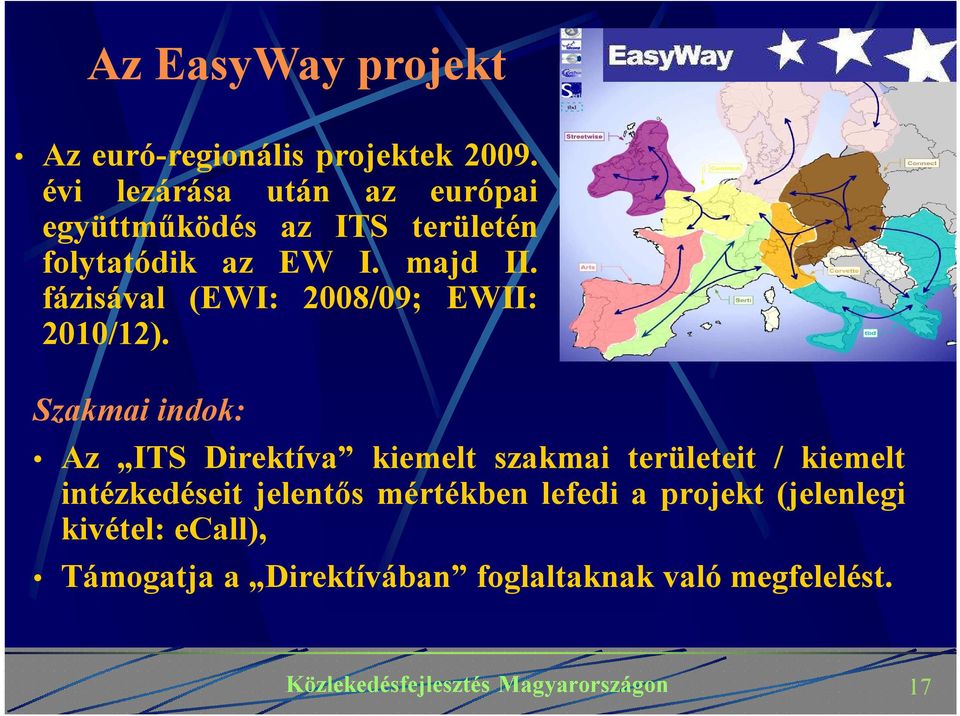 fázisával (EWI: 2008/09; EWII: 2010/12).