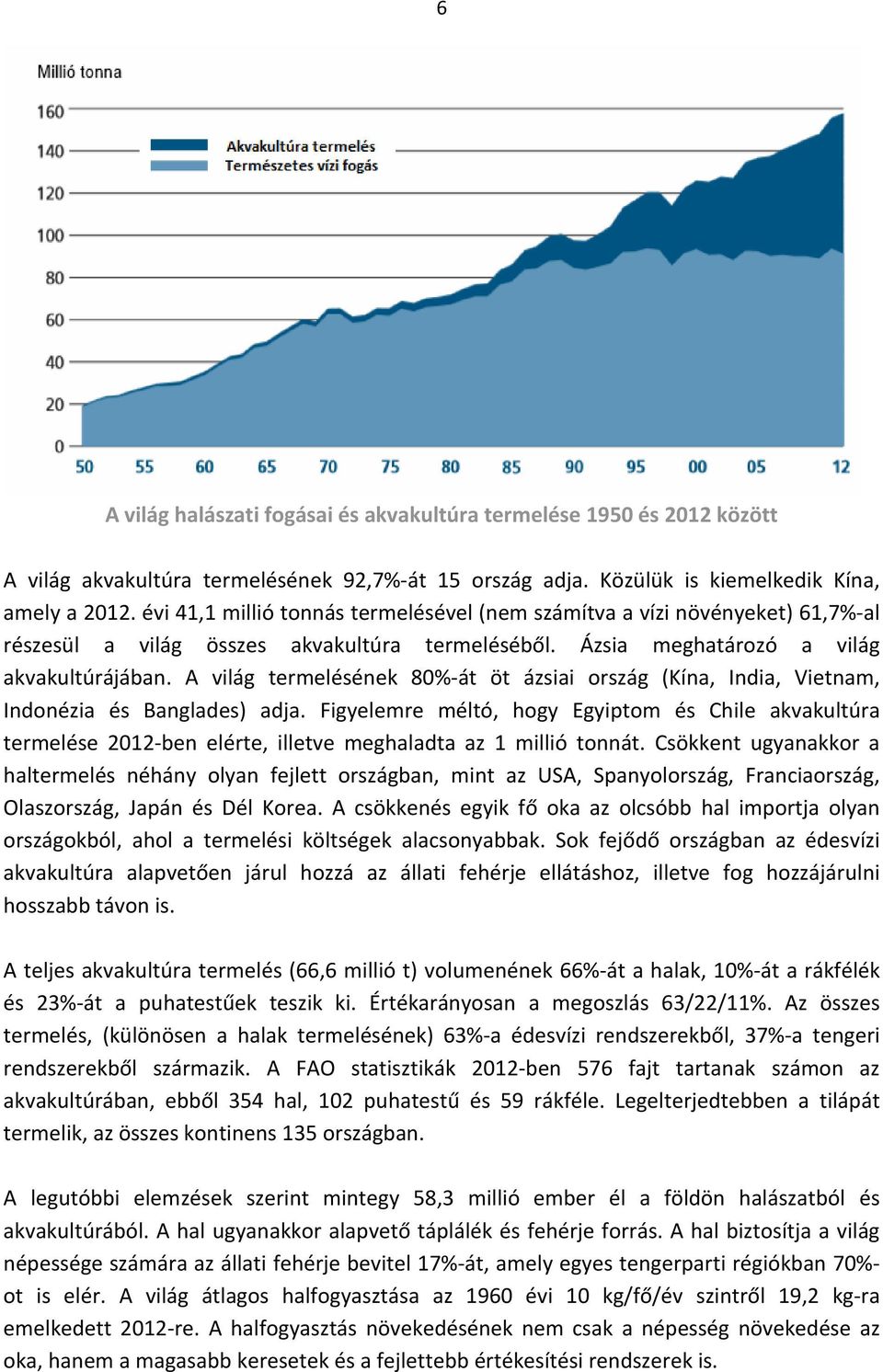 A világ termelésének 80% át öt ázsiai ország (Kína, India, Vietnam, Indonézia és Banglades) adja.