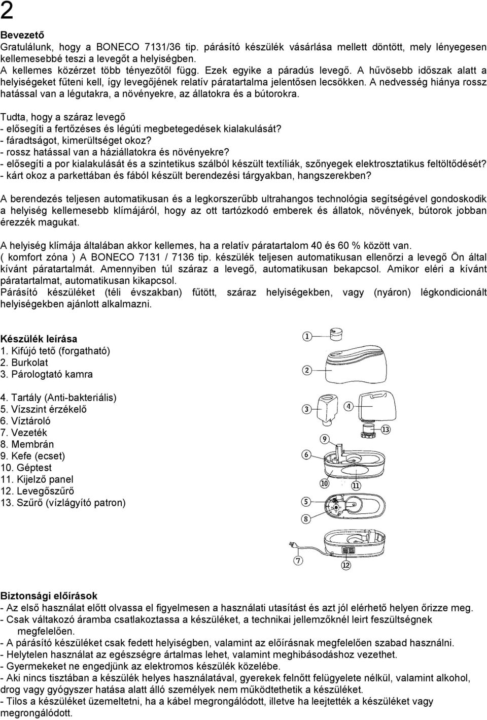 A nedvesség hiánya rossz hatással van a légutakra, a növényekre, az állatokra és a bútorokra. Tudta, hogy a száraz leveg - el segíti a fert zéses és légúti megbetegedések kialakulását?