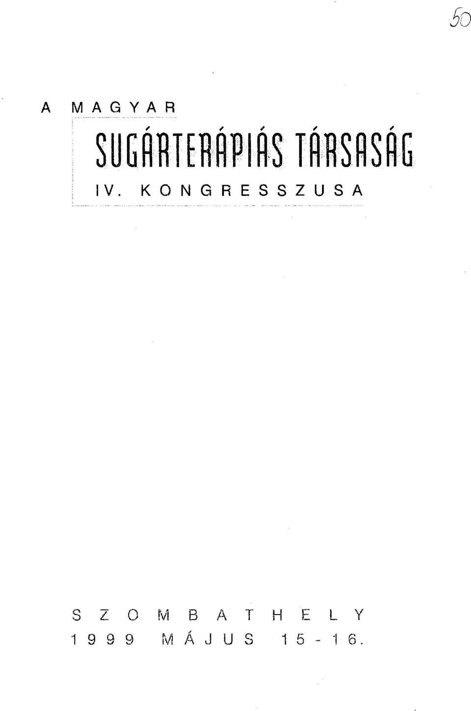 K O N G R E S S Z U S A S Z
