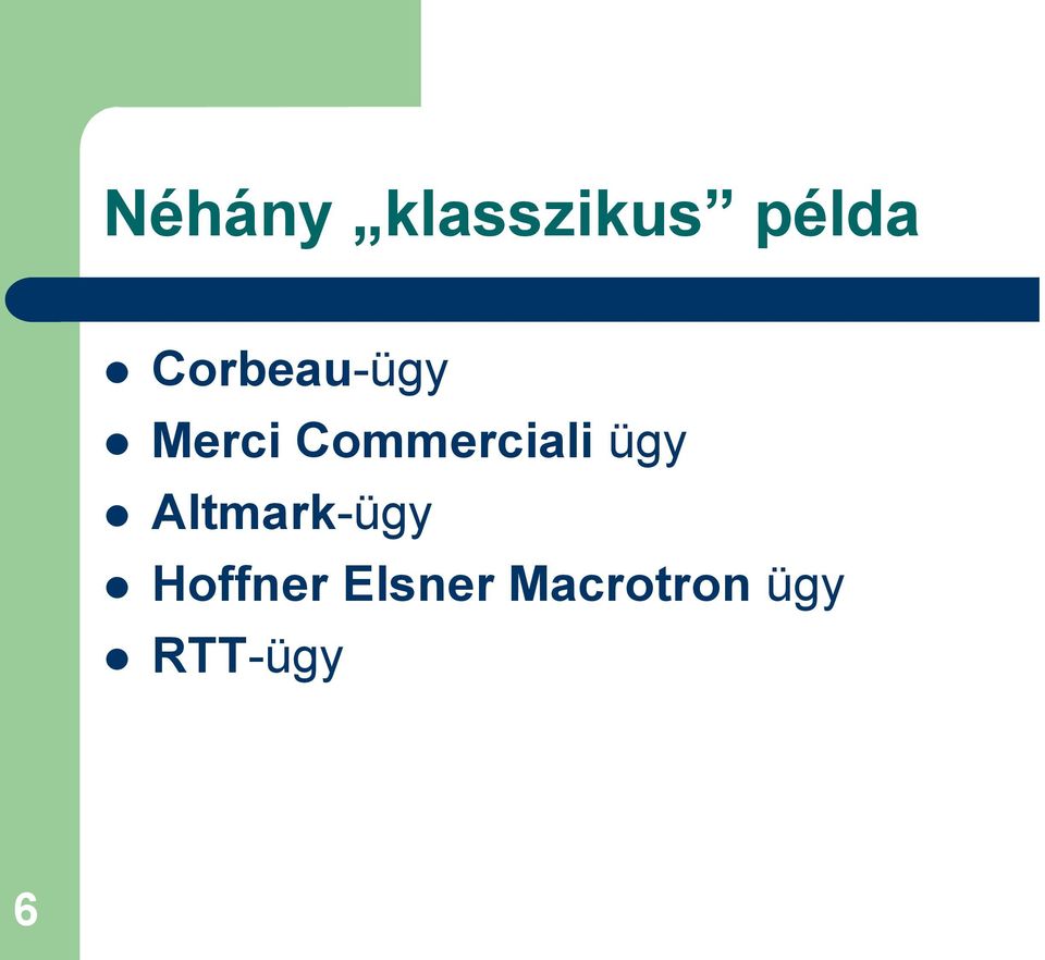 Commerciali ügy