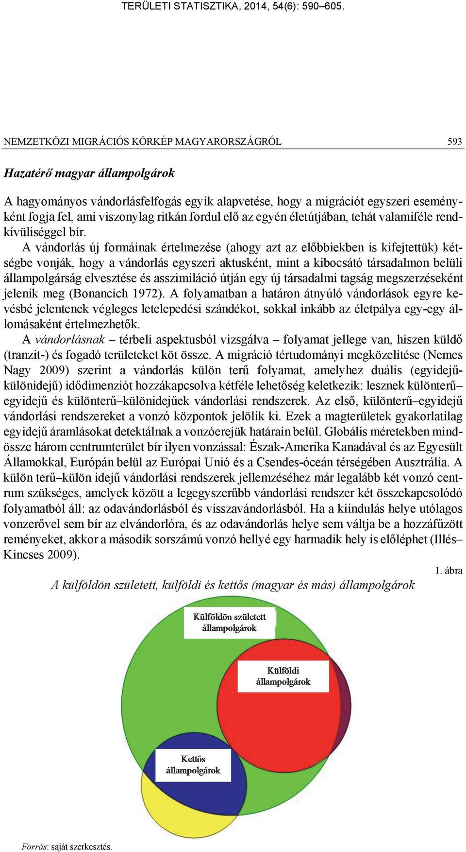 A vándorlás új formáinak értelmezése (ahogy azt az előbbiekben is kifejtettük) kétségbe vonják, hogy a vándorlás egyszeri aktusként, mint a kibocsátó társadalmon belüli állampolgárság elvesztése és