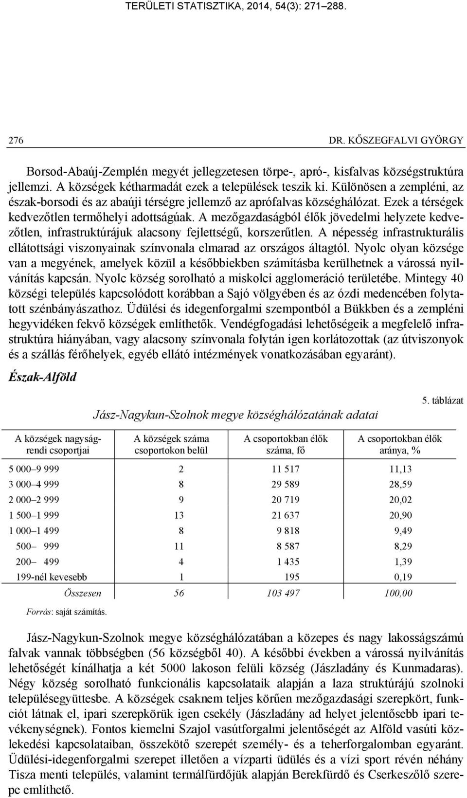 A mezőgazdaságból élők jövedelmi helyzete kedvezőtlen, infrastruktúrájuk alacsony fejlettségű, korszerűtlen.