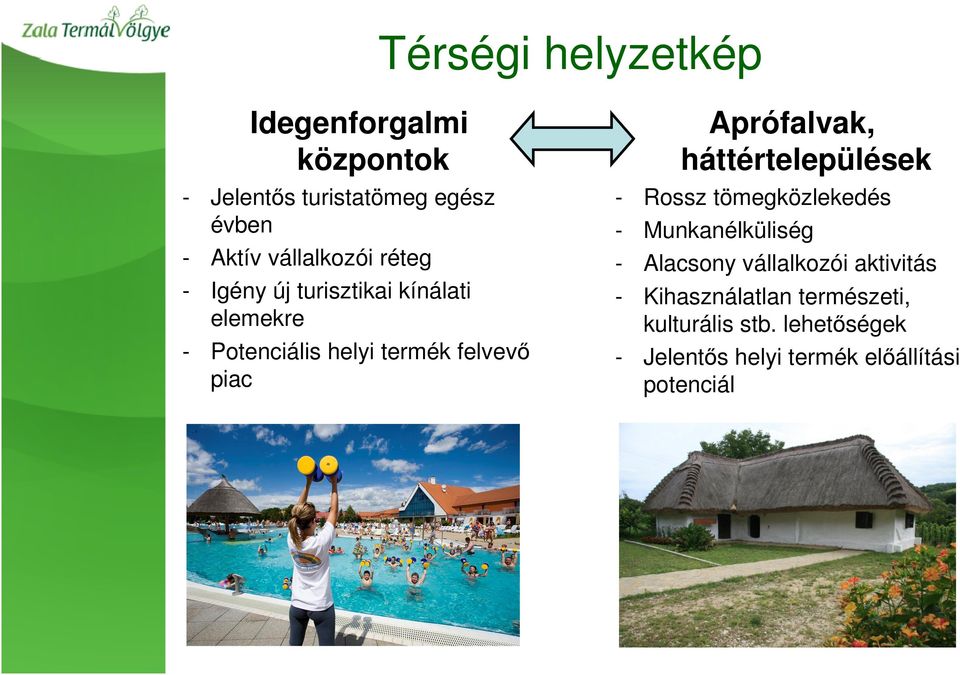 Aprófalvak, háttértelepülések - Rossz tömegközlekedés - Munkanélküliség - Alacsony vállalkozói