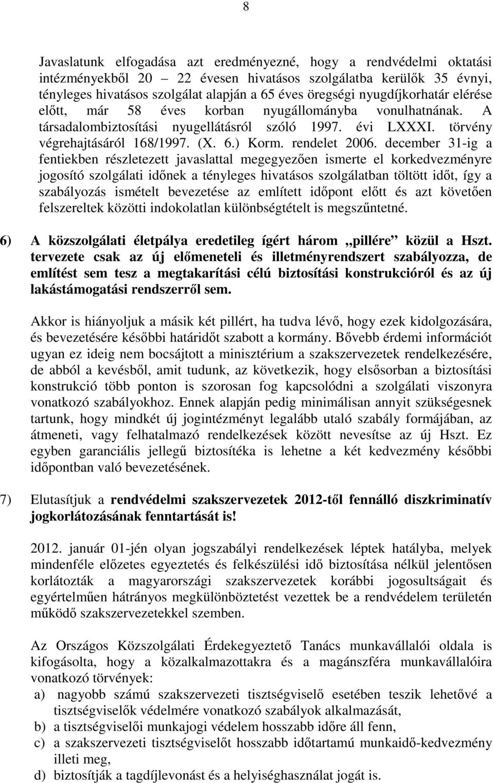 rendelet 2006.