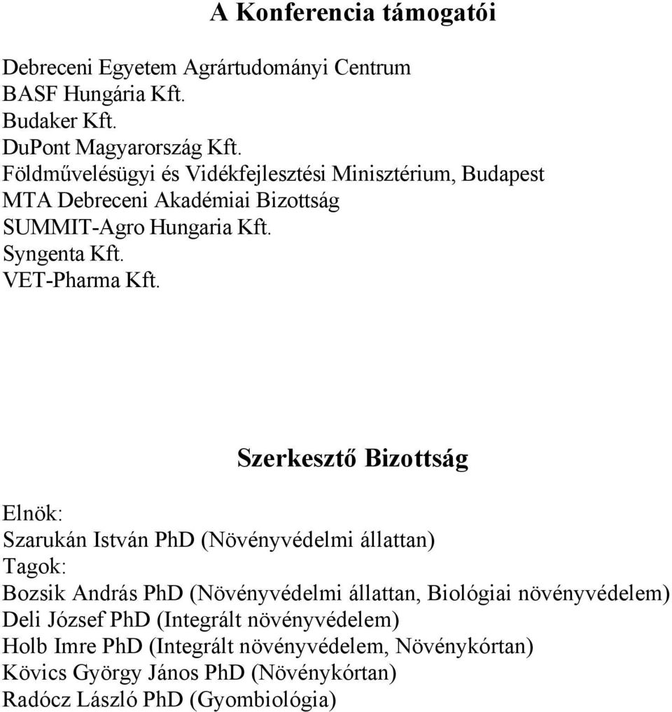 VET-Pharma Kft.