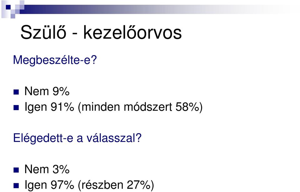 Nem 9% Igen 91% (minden